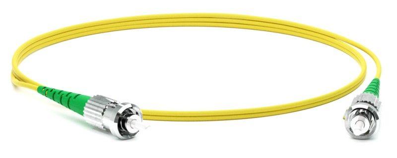 патч-корд fc-s2-9-st/ar-st/ar-h-5m-lszh-yl волоконно-оптический (шнур) sm 9/125 (os2) st/apc-st/apc 2мм simplex lszh 5м hyperline 250718 от BTSprom.by
