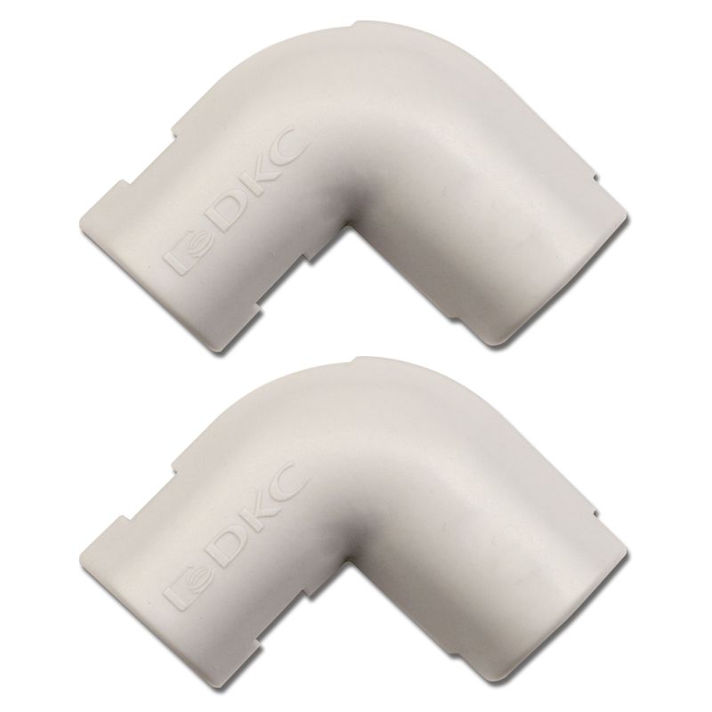  Поворот на 90град. для жестких труб. d25 IP40 (уп.2шт) DKC 50525R2 фото в каталоге от BTSprom.by