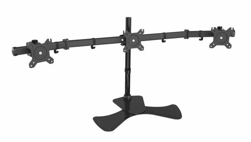 кронштейн для мониторов cs-vm-mp330s-bk 15-24дюйм макс.8кг настольный наклон черн. cactus 441655 от BTSprom.by