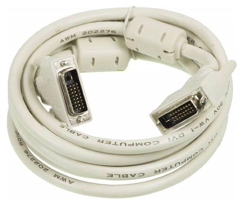 кабель dvi-d(m)/dvi-d(m) 3м черн. ningbo 840681 от BTSprom.by