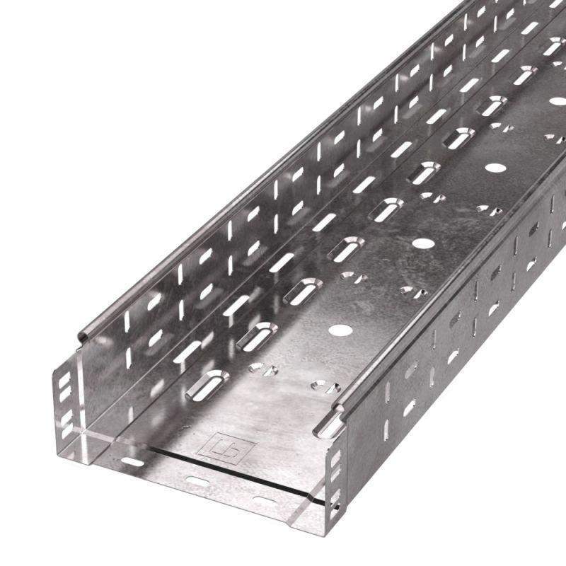 Лоток перфорированный 200х80 L3000 0.8мм Стандарт Промрукав PR16.0009 от BTSprom.by