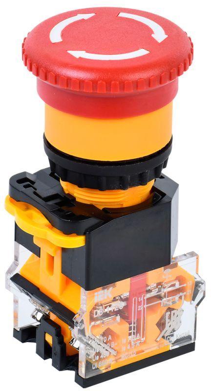 кнопка "грибок" d8-11zs d22мм 1но+1нз поворотн. с фиксацией красн. karat iek bbg30-11zs-3-23-k04 от BTSprom.by кнопка "грибок" d8-11zs d22мм 1но+1нз поворотн. с фиксацией красн. karat iek bbg30-11zs-3-23-k04 от BTSprom.by