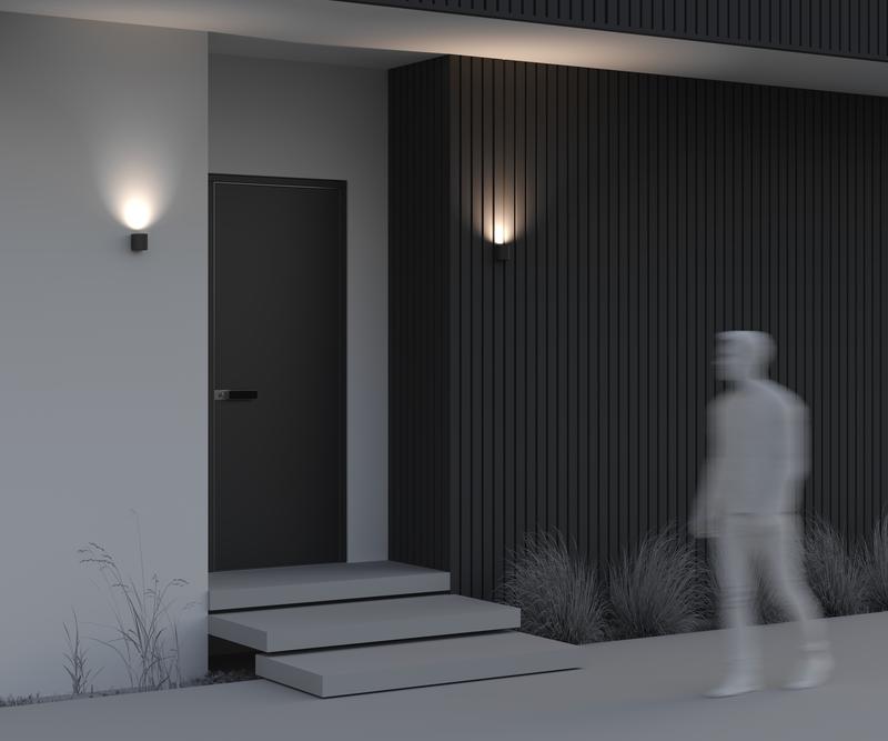  Светильник Slat 1х10Вт GU10 IP54 бра настен. Maytoni O044WL-01B фото в каталоге от BTSprom.by