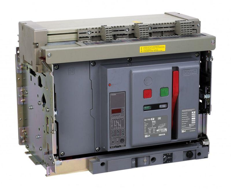 выключатель автоматический воздушный 4п 2500а 100ка ва-752 расцеп. м выкатн. dekraft 27143dek от BTSprom.by