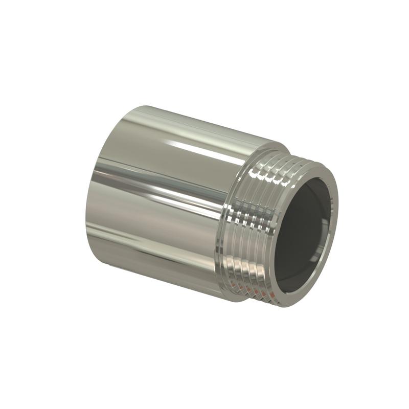 удлинитель переходной латунь 1/2х3/4дюйм l20 хром. rtp 28519 от BTSprom.by