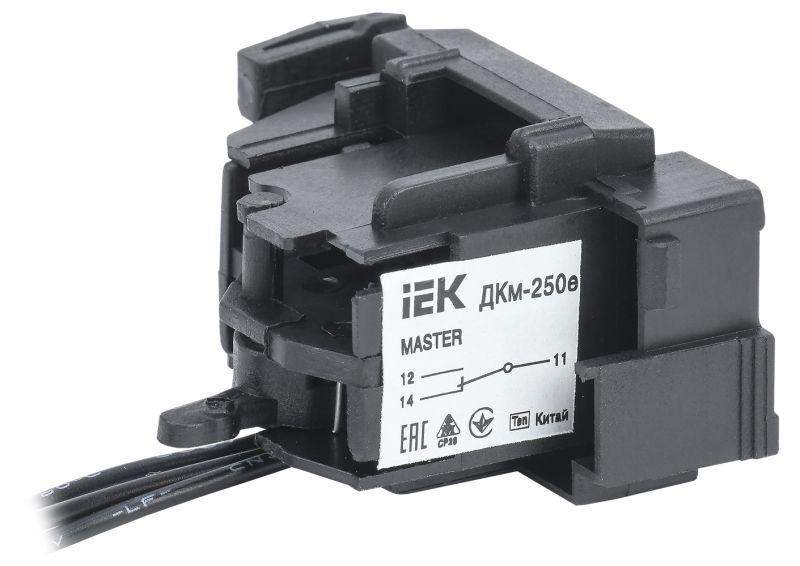 контакт дополнительный дкм-250е (дкм-35) master электрон. расцеп. iek sva31d-dk-1-02 от BTSprom.by