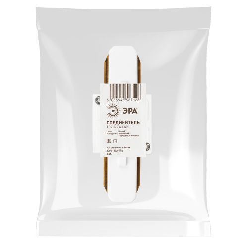  Коннектор TR7-C 2W I WH ЭРА Б0032176 фото в каталоге от BTSprom.by