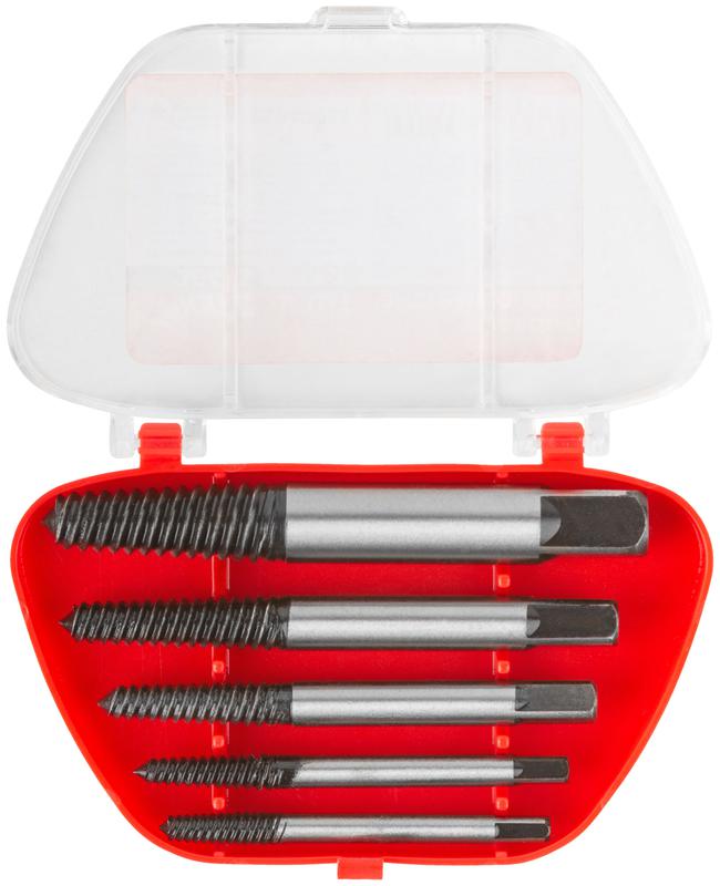  Набор экстракторов для шурупов (5 предметов) КУРС 36435 фото в каталоге от BTSprom.by