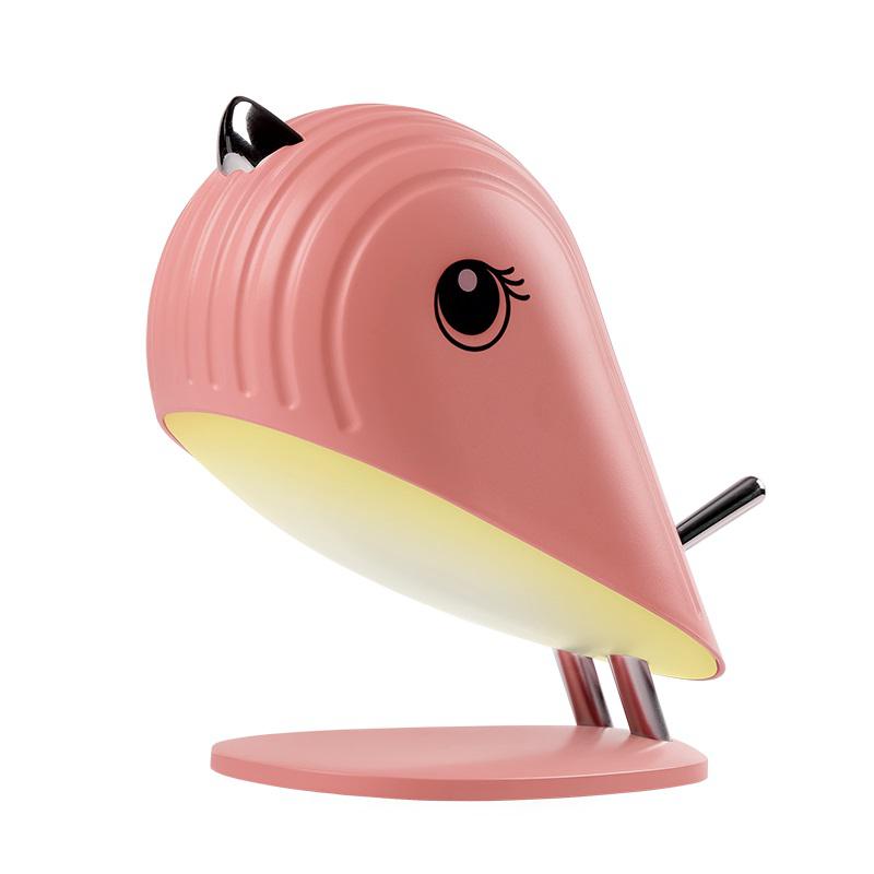 светильник светодиодный настольный js5-bird-pk пташка 4.1вт 3000к (роз.) ночник ip20 jazzway 5058514 от BTSprom.by