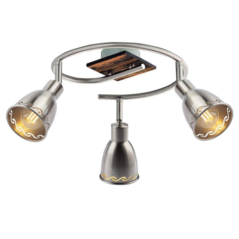 светильник настенно-потолочный спот acerno 8002-513 3хe14 40вт поворотный rivoli б0044766 от BTSprom.by