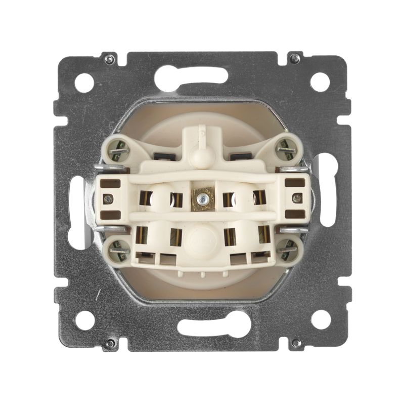  Розетка 1-м СП Valena 16А IP21 без заземл. на винтах механизм сл. кость IEK 774316 фото в каталоге от BTSprom.by