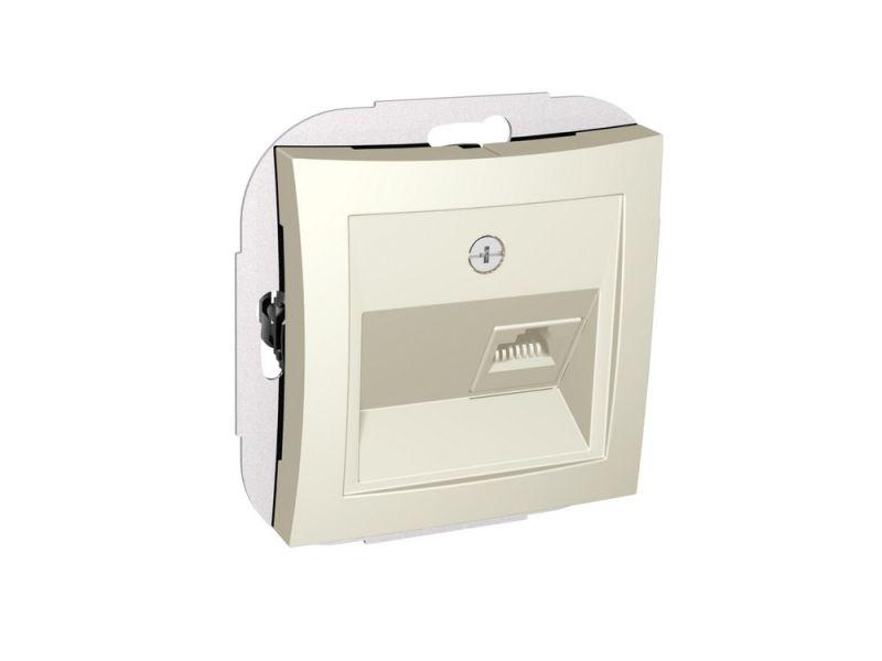  Розетка компьютерная СП Дуэт RJ45 кат.5E механизм беж. SchE WDE000283 фото в каталоге от BTSprom.by