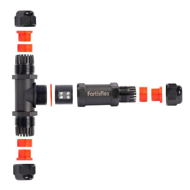  Коннектор кабельный T-образ. FFC-32/3Р-IP68 Fortisflex 89669 фото в каталоге от BTSprom.by