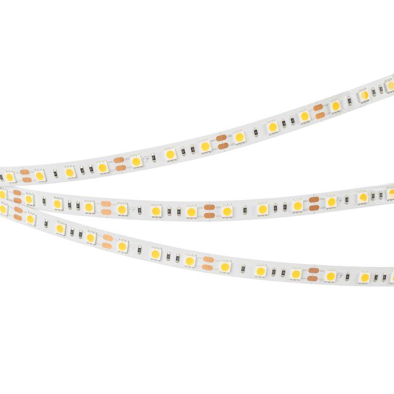 лента светодиодная rt-b60-10mm 12v warm 2700к 14.4вт/м ip20 5060 (уп.5м) arlight 012349(2) от BTSprom.by