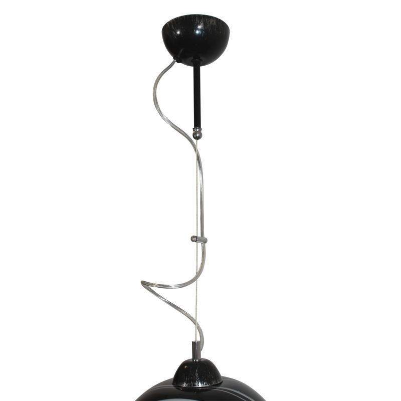  Светильник НСБ 01-60-104 (Плафон 00483) "Лиана" 211 черн./серебр. (инд. упак.) Элетех 1005403280 фото в каталоге от BTSprom.by