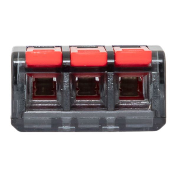  Клемма строительно-монтажная СМК 221-613 3-проводная 0.5-4.0(6)кв.мм с рычагом (уп.40шт) PROxima EKF plc-smk-221-613 фото в каталоге от BTSprom.by