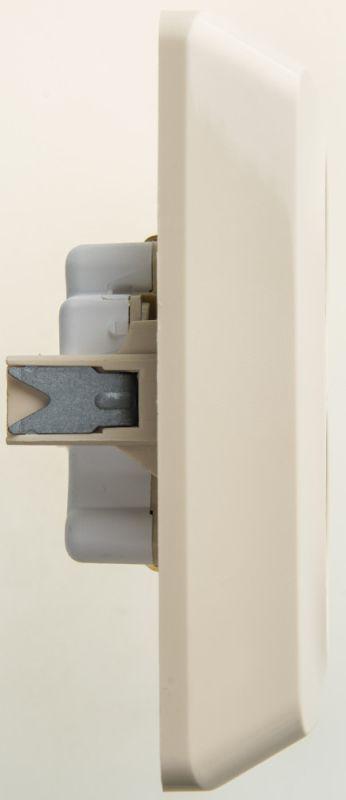  Розетка 2-м СП Этюд 16А IP20 250В с заземл. защ. шторки крем. SE PC16-108K фото в каталоге от BTSprom.by