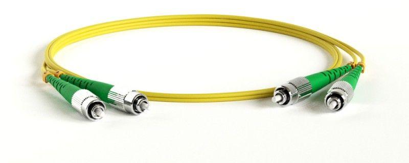 патч-корд fc-d2-9-fc/ar-fc/ar-h-3m-lszh-yl волоконно-оптический (шнур) sm 9/125 (os2) fc/apc-fc/apc 2мм duplex lszh 3м hyperline 238604 от BTSprom.by