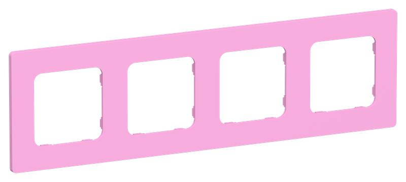 рамка 4-м сп flite ру-4-к-флпр пурпур. iek fi-m42-32-20-k99 от BTSprom.by