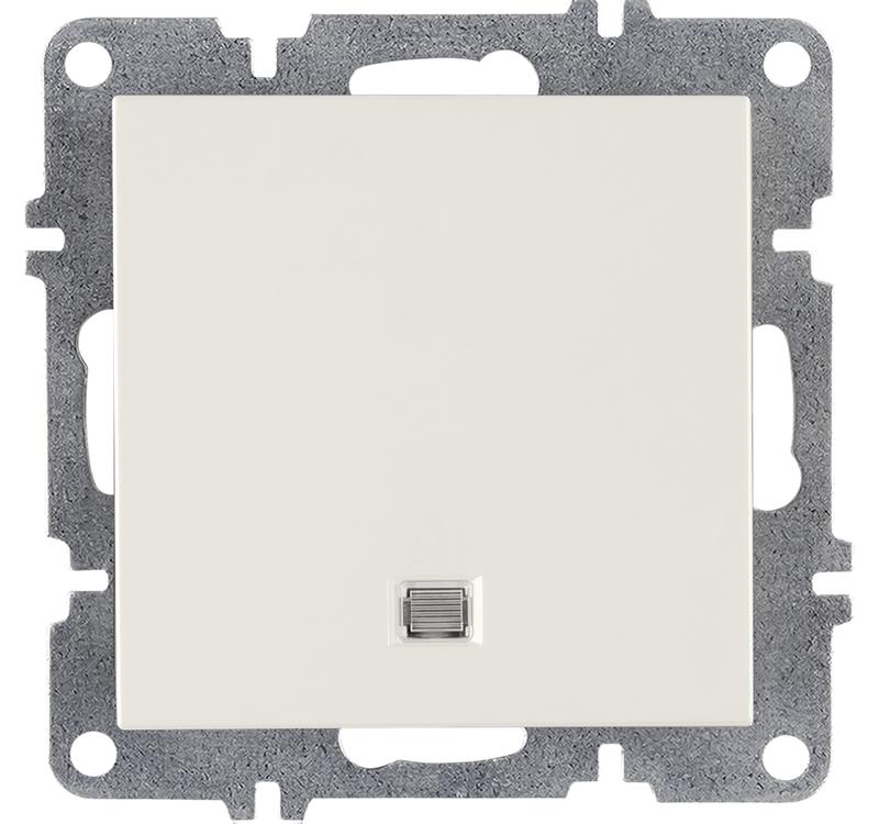 выключатель 1-кл. lavin/karen с подсветкой механизм бел. arvia 50 01 1000 201 от BTSprom.by