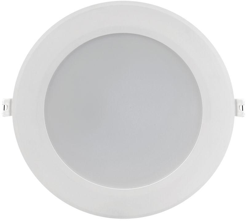 светильник светодиодный дво 1716 18вт 4000к ip40 даунлайт встраив. круг бел. iek ldvo0-1716-18-4000-k01 от BTSprom.by