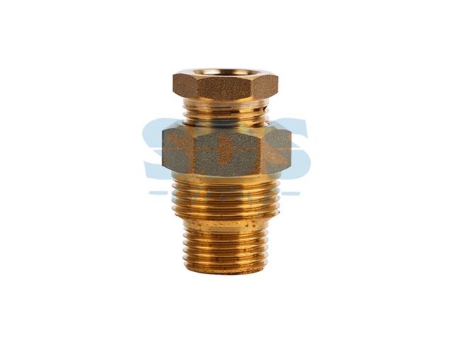 сальник с двойной резьбой 1/2 и 3/4 для ввода кабеля в трубу proconnect (сальник с двойной резьбой 1/2 и 3/4 для ввода кабеля в трубу proconnect) 51-0610-2 от BTSprom.by