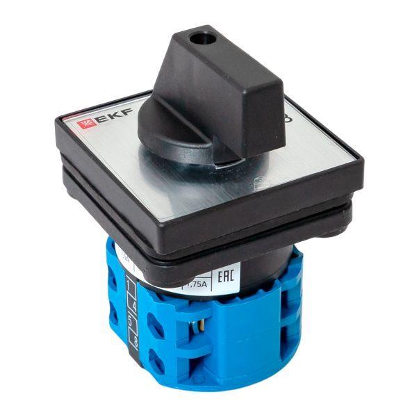  Переключатель кулачковый ПК-1-121 1п 10А "0-1-2-3" IP65 EKF pk-1-121-10-65 фото в каталоге от BTSprom.by