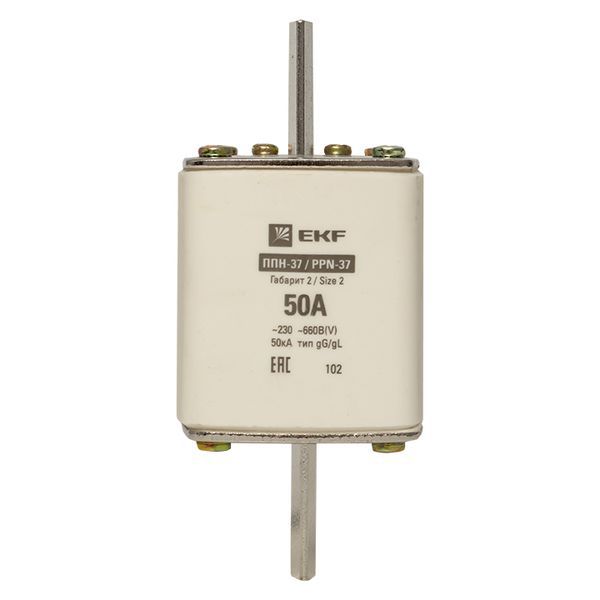  Вставка плавкая ППН-37 400/50А габарит 2 PROxima EKF fus-37/400/50 фото в каталоге от BTSprom.by