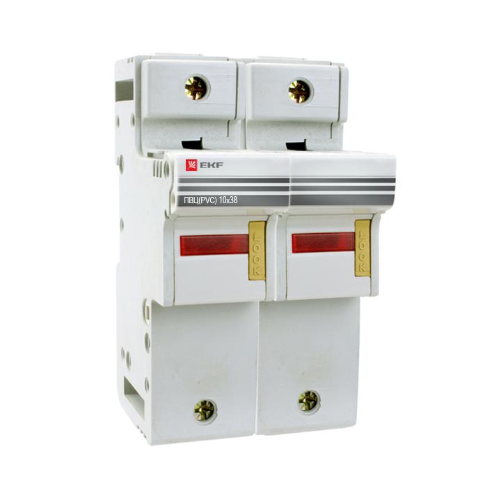 предохранитель-разъединитель для пвц 10х38 2п ekf pr-10-38-2 от BTSprom.by