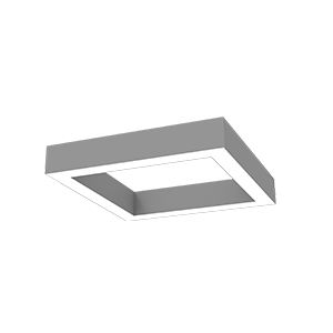 светильник светодиодный х-line 575х575х100 40вт 3000к 4200лм квадратный подвесной с опаловым рассеив. металлик varton v1-r0-0s828-02op0-4004030 от BTSprom.by