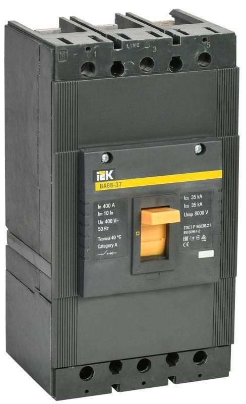 выключатель автоматический 3п 400а 35ка ва 88-37 karat iek sva40-3-0400 от BTSprom.by
