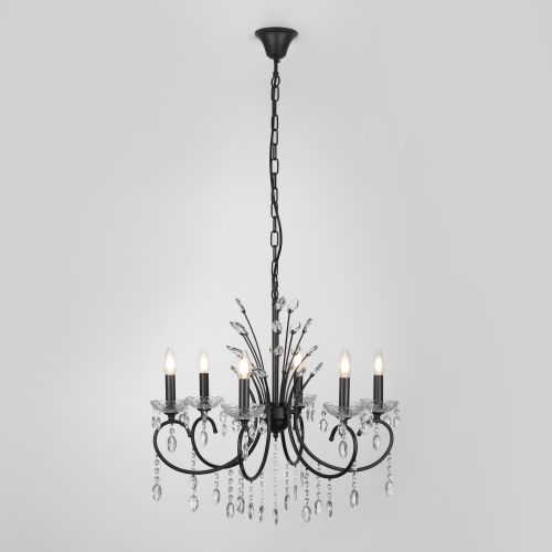  Люстра Anamaria 2097-306 40Вт 6хE14 классика Rivoli Б0066477 фото в каталоге от BTSprom.by