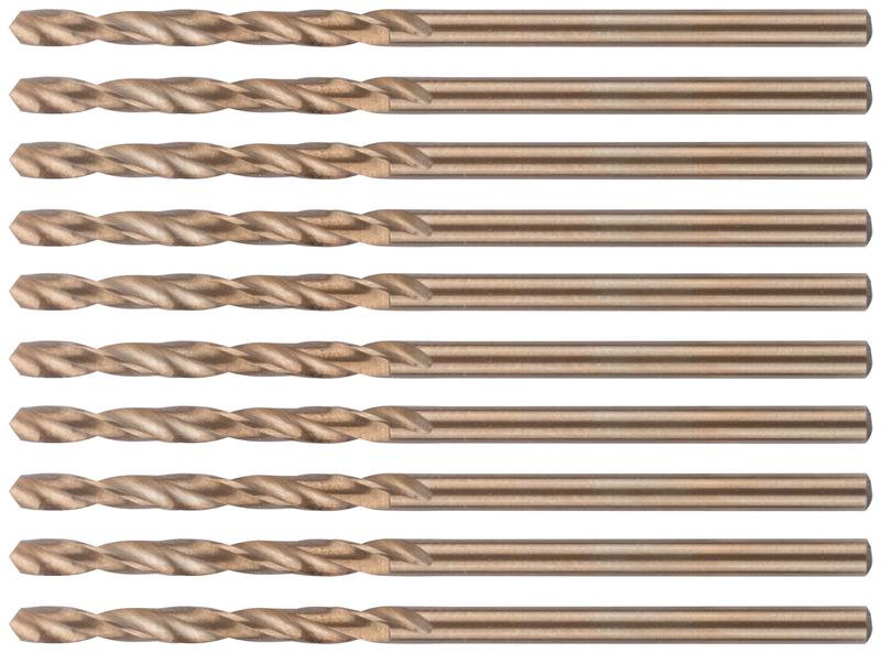  Набор сверл по металлу Profi 2.3х53мм с кобальтом 5проц. (уп.10шт) Cutop 48-23-10 фото в каталоге от BTSprom.by