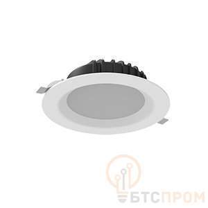 Светильник светодиодный DL-01 25Вт 4000К IP54/20 2400лм 190х70 кругл. встраив. диммер DALI матов. бел. RAL9010 VARTON V1-R0-00083-10D01-4402540 фото в каталоге от BTSprom.by  Светильник светодиодный DL-01 25Вт 4000К IP54/20 2400лм 190х70 кругл. встраив. диммер DALI матов. бел. RAL9010 VARTON V1-R0-00083-10D01-4402540 фото в каталоге от BTSprom.by