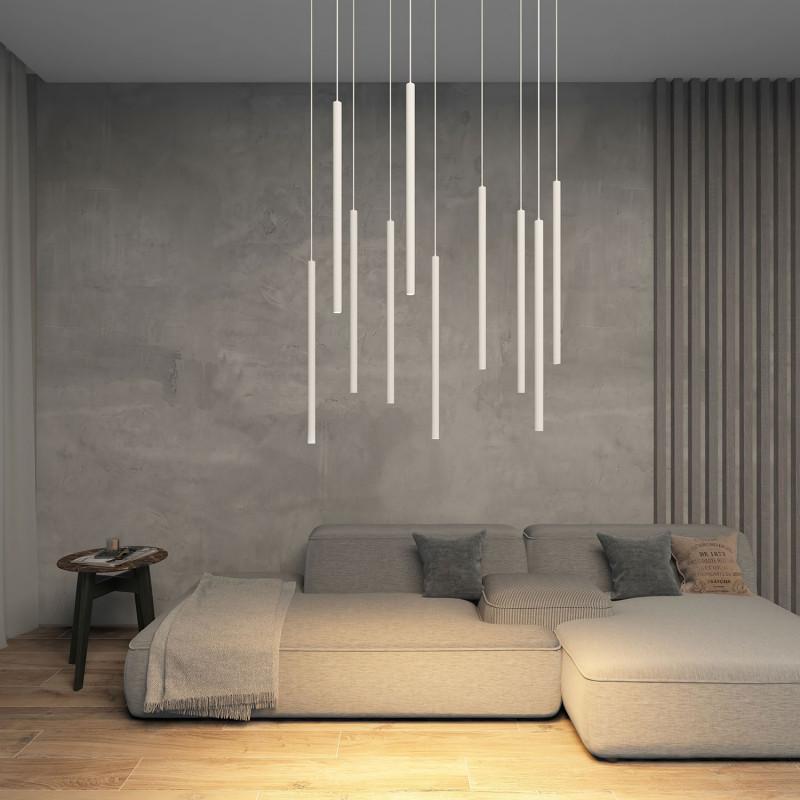  Светильник 5Вт 3000К IP20 подвесной со встроен. светодиодом алюм. бел. DENKIRS 680442 фото в каталоге от BTSprom.by