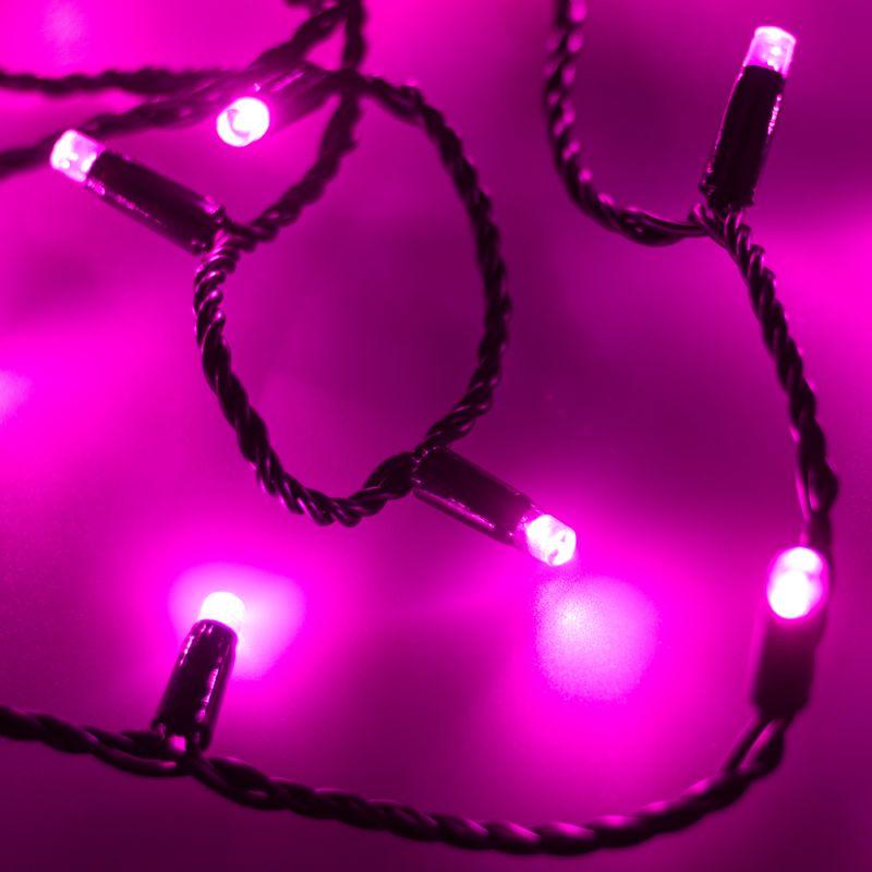 гирлянда светодиодная ard-string-classic-10000-black-100led-flash pink230в 7вт ip65 ardecoled 025807 от BTSprom.by