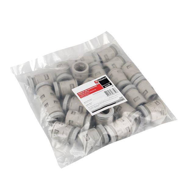  Коннектор для гофр. трубы 25мм (уп.25шт) Plast EKF kn-t-25 фото в каталоге от BTSprom.by