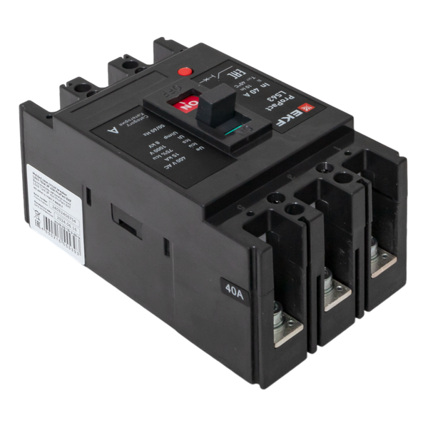  Выключатель автоматический 3п 40А 15кА LS63 ProPact EKF mccb-63-15-3-40-ls фото в каталоге от BTSprom.by