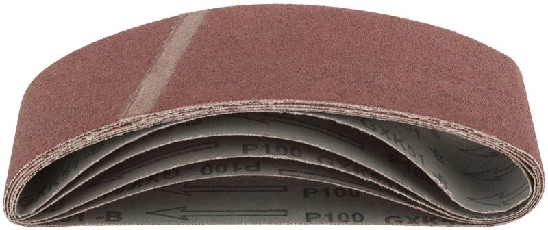  Лента шлифовальная бесконечные водостойкие на тканевой основе (уп.5шт) 75х533мм Р 100 FIT 39695 фото в каталоге от BTSprom.by