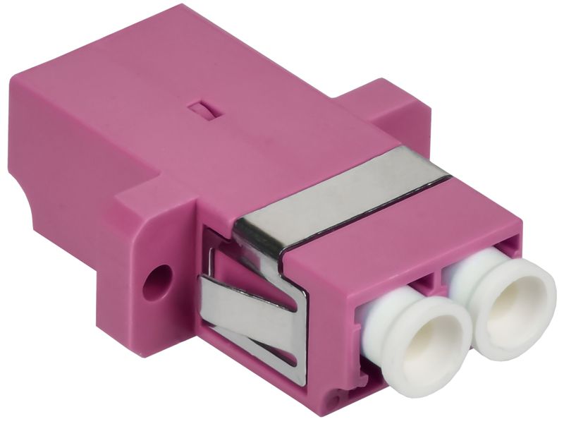 адаптер оптический проходной lc-duplex om4 upc itk fc-lcd-upc-04 от BTSprom.by