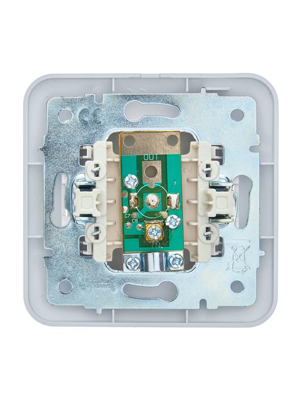  Розетка телевизионная оконечная TV СП ASTI IP20 в сборе бел. LEZARD 7081-0202-130 фото в каталоге от BTSprom.by