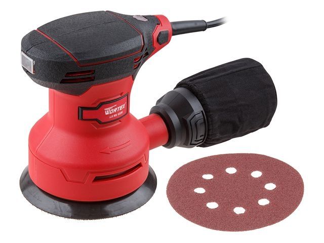 эксцентриковая шлифмашина wortex lx rs 1225 в кор. 240 вт, 125 мм, 12000 об/мин (амплитуда колебаний, мм: 2, масса, кг: 1,3,) 0325159 от BTSprom.by