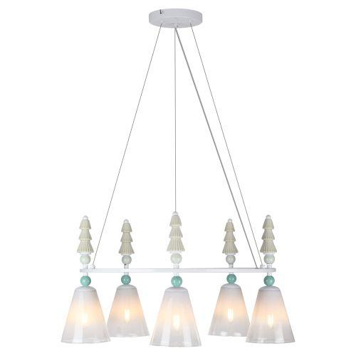  Люстра Cataleya 4146-305 60Вт 5хE27 дизайн Rivoli Б0066494 фото в каталоге от BTSprom.by