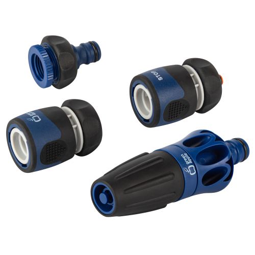  Комплект для полива (наконечник; штуцер; коннектор; коннектор с аквастопом) TPR (1/12) Green Apple Б0017798 фото в каталоге от BTSprom.by