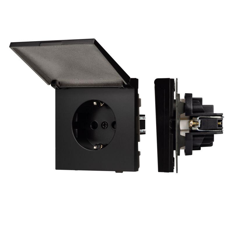 розетка sct-tendo-mcp-pl-bk 16а 230в влагозащ. механизм arlight 054091 от BTSprom.by