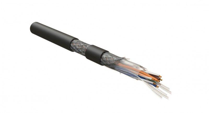 кабель s/utp кат.5e 4х2х26awg мж patch pu isutp4-c5e-p26/30-pu-bk для сетей industrial ethernet черн. (уп.500м) hyperline 444058 от BTSprom.by