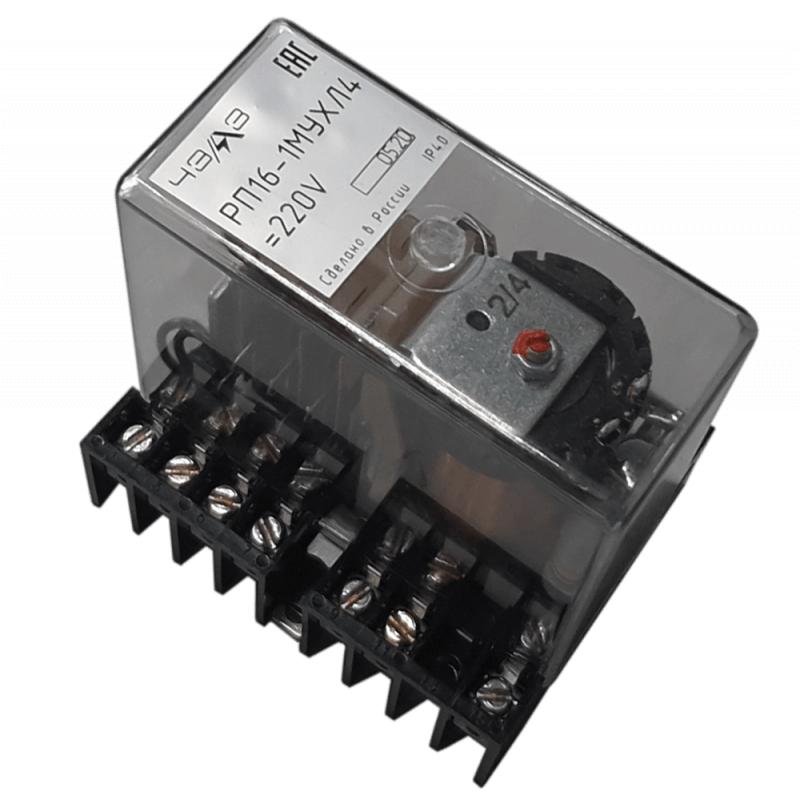 реле промежуточное рп-16-1м 220в dc 4/2 передн. присоед. чэаз a8119-77951415 от BTSprom.by