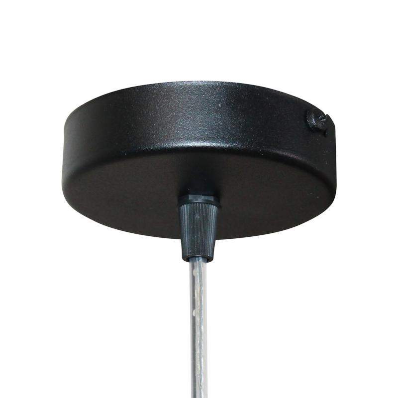  Светильник "Лорд" 211 (плафон 9003) НСБ 01-60-176 Е27 (ИМ) подвесной черн. Элетех 1005405105 фото в каталоге от BTSprom.by