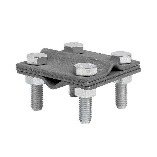 зажим крестовидный прут-прут (3 пластины 57х57мм) hz proxima ekf lp-55758 от BTSprom.by