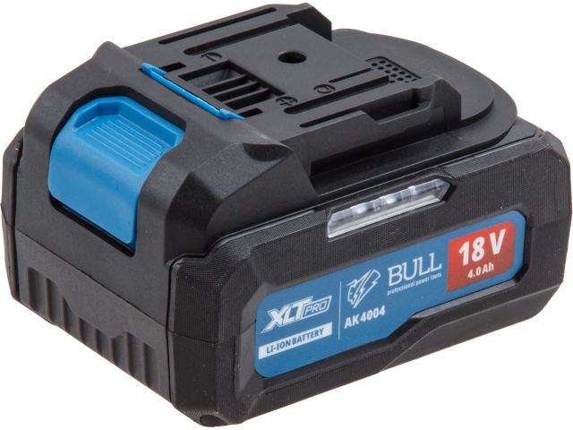 аккумулятор bull ak 4004 18.0 в, 4.0 а/ч, li-ion xltpro (18 в, 4 а*ч, li-ion) 1329596 от BTSprom.by
